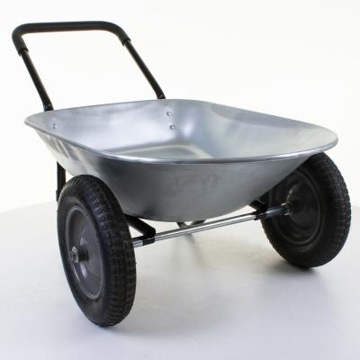 China Heavy Duty 2 Tire Dolly Utility Cart Wheelbarrow Garden Cart for sale