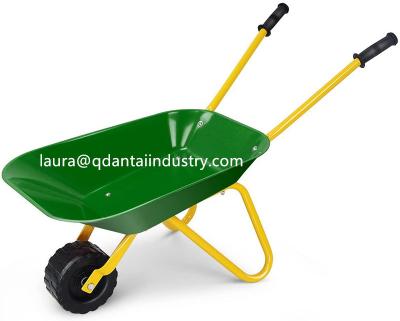 China Cartoon Toy Little Workers Wheelbarrow Outdoor Construction Toy To Europe for sale