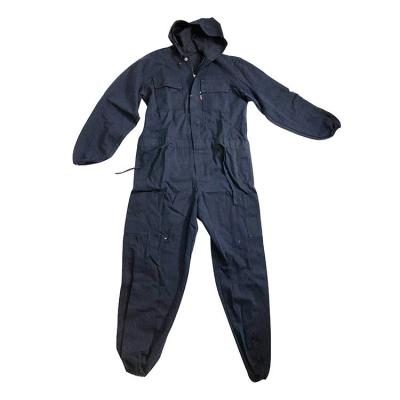 China Cotton Food Anti Static Work Hooded Cotton Suit Safety Uniform Clothing for sale