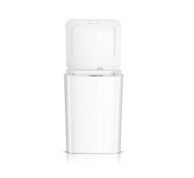 China Other 12L White Gray Colored Plastic Waste Collector Boxes Bulk Bin for sale