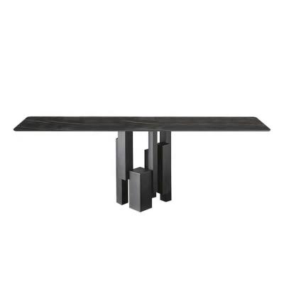 China (Other) Modern Home Luxury Adjustable Console Tables Dining Table Rock Corner Table for sale