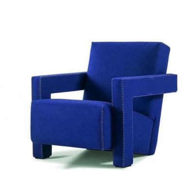 China Modern Metropolitan Easy Chair Blue Chair Leisure Storage Living Room Lazy for sale