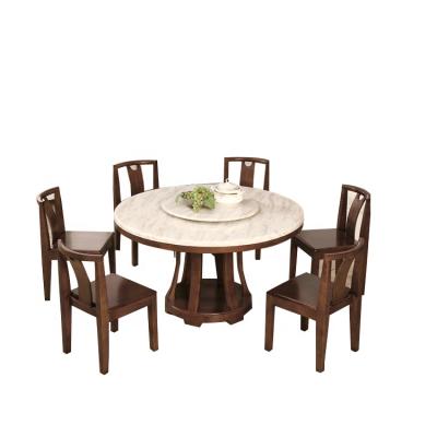 China (Other) Adjustable Design Dining Table Royal Log Sets High End Knot Veneer Mesas Marble Table Mesa for sale