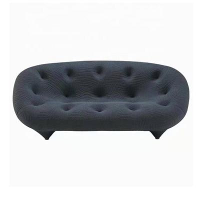 China Gray Modern Design Slipcovered Lamp Velvet Fabric Sofa Living Room White Color Sofas Bed Sofa With Wooden for sale