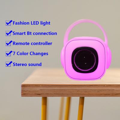 China LED light the speaker touch smart lamp remote desktop music song audio speaker studio music speaker for sale