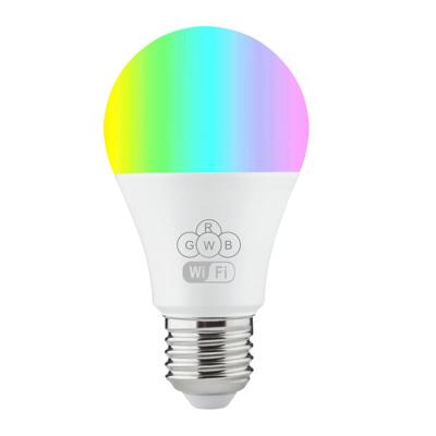 China Modern Color Changing RGB Speaker Light Festival Party Music Smart Wireless Dimmable E27 12W LED Bulb Lamp for sale