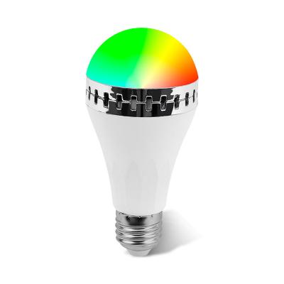 China Modern Smart Color Changing E27 LED Bulb Music Speaker With Remote Control Lamp for sale