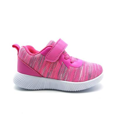 China Light Weight Comfortable Kids Casual Sport Shoes EVA Outsole Knitted Uppers for sale