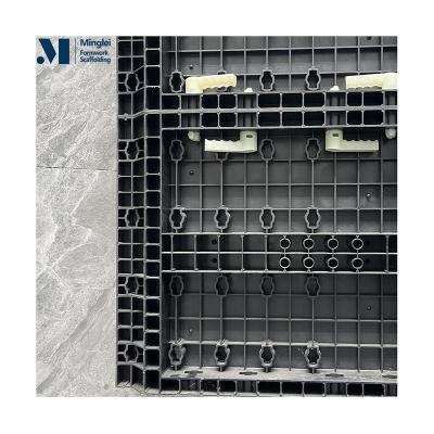 China MINGLEI modern reusable plastic formwork for construction plastic formwork for concrete slab formwork for sale