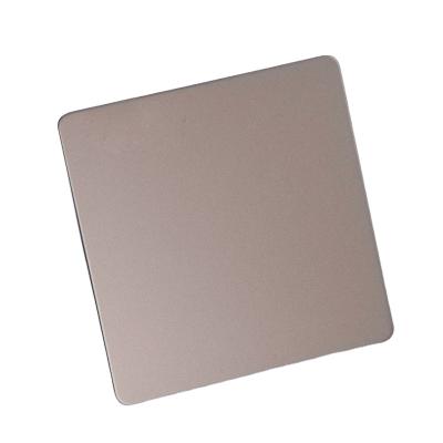 China Hotel 2B, BA, 6K, 8K, 10K 314 Dark Brown Hairline Sand Blown Stainless Steel Sheet for sale