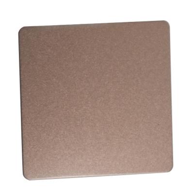 China Hotel 0.3-3.0mm Compound Matt Copper Vibration Stainless Steel 304 Stainless Steel Decorative Sheet for sale