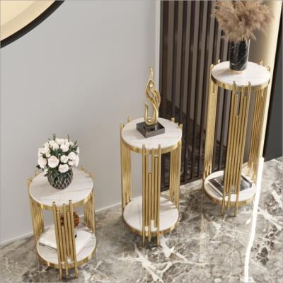 China No Rust Living Room Coffee Table Nordic Multifunctional Luxury Gold for sale