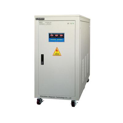 China JIW China Jiapin sbw-100kva 380V/415V 50Hz/automatic voltage regulator OR 60Hz three phase compensation/regulator for sale