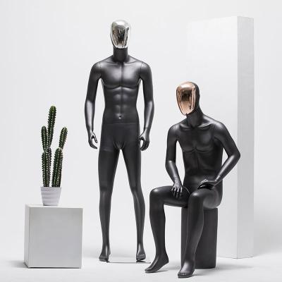 China Full Body Mannequin Factory Price Sitting Mannequin Fashion Display Male Mannequin for sale