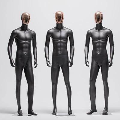 China Mannequin Plus Size Chrome Face Plate Male Mannequin Wholesale Full Body Mannequin for sale