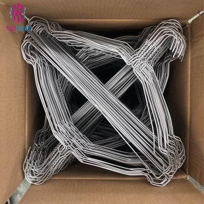 China Durable Disposable Galvanized Coat Hanger Metal Wire Hangers for sale