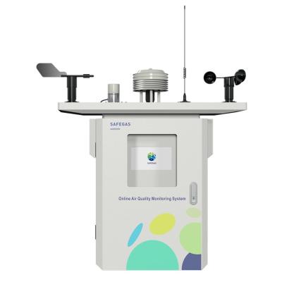 China Online luchtkwaliteitsdetector Online-systeem voor de monitoring van de PM2,5-CO2-concentratie Te koop