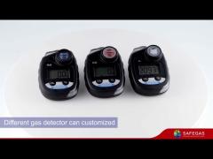 Single Oxygen O2 Single Gas Detector 0-30%Vol IP68 with Alarm