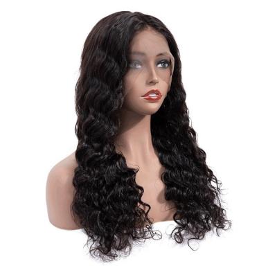 China New Design Ash Blond Frontal European Bob Curly Lace Wig 360 Lace Wig Natural Wavy Stock Hair Full Lace Wig for sale