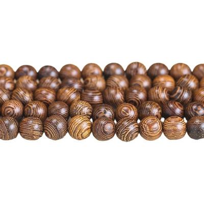 China Diy Bracelets Mala Jewelry Necklace Making Wholesale 4/6/8/10/12mm Round Natural Sandalwood Beads Rosewood Loose Beads For DIY Jewelry Bracelets Mala Necklaces Making for sale