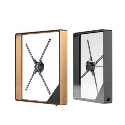 China Highest Resolution 1600*720 Wall Mount Hdfocus 16Gb 3D Hologram Fan 3D Hologram Shopping Mall for sale