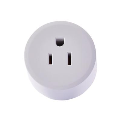 China Easy Setup Smart Socket Works with Alexa and Google Home, WiFi Outlet Mini Socket Remote Control Smart Socket for sale