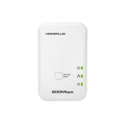 China WIRELESS NETWORK Powerline Ethernet Adapter Starter Kits Optional EU/US/AU/UK-plug 500Mbps HomePlug AV for sale