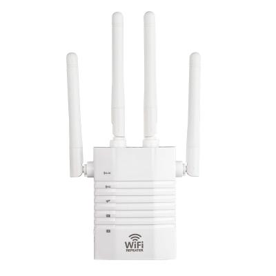 China Dual Band 1200mbps Wifi Booster Signal Booster 11ac 5G Wifi Wireless Repeater 196*87*32mm for sale