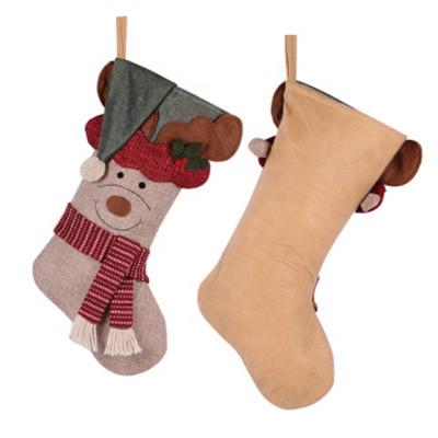 China Christmast Ornament Large Size New Style Christmas Socks Hanging Stockings For Christmas Decoration for sale