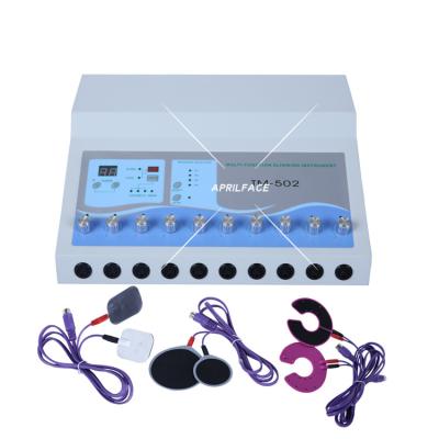 China Skin Tightening Electrode Pads Microcurrent Fitness Body EMS EMS Electrostimulation Suit Machine TM-502 for sale