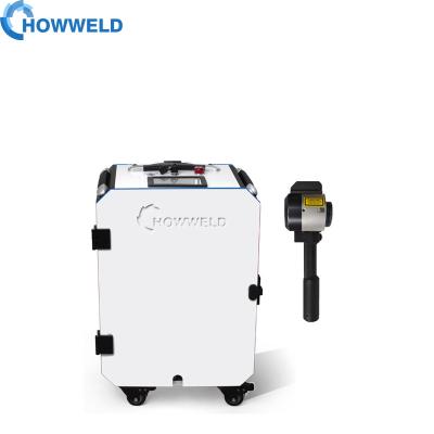 China Dust Removal Laser Cleaning Machine For Sandstone Concrete Iron Hole Stains for sale