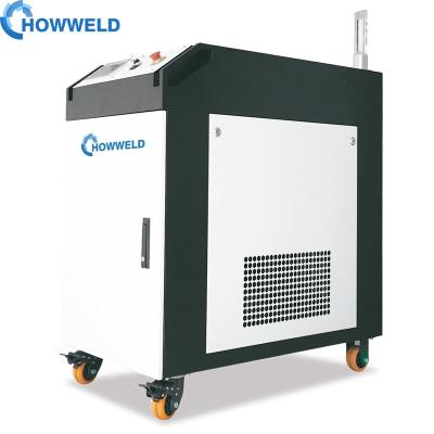 China 2022 continuous dust removal howweld 1.5kw 2kw 3kw laser cleaning machine for sale