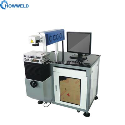 China VISION SYSTEM Laser Engraving Machine For Stainless Steel Jewelry Silver Aluminum 30w Copper Gold for sale