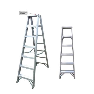 China Hot Sale Universal Folding Ladders EN 131aluminum Ladder 13 Steps for sale