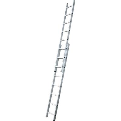 China High quality two-piece aluminum prfofile ladders of folding ladder combination with a durablea and Rus-resisant surface for sale