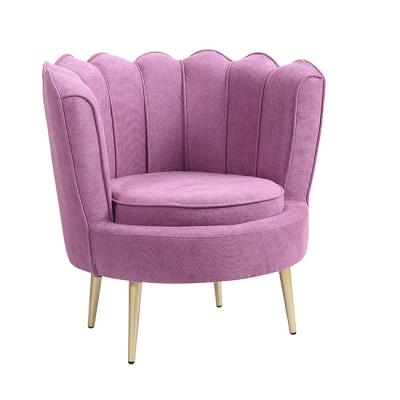 China Wholesale High Quality Pink Modern Living Room Rotating Hot Selling Soft Velvet Chair Chair for sale