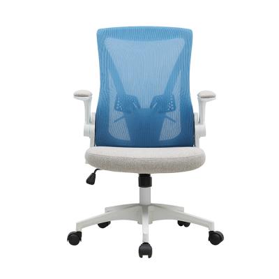 China Mesh Executive Chair Table Visitor Furniture Price (Size) Free Sample Adjustable Office Chair Cheap Sale Swivel Administrative Staff Chair for sale