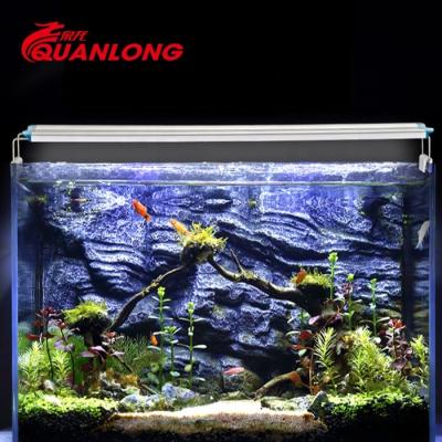 China Quanlong Viable Cheap Aquarium Led Light Plant Led Planted Aquarium Lighting Freshwater for sale