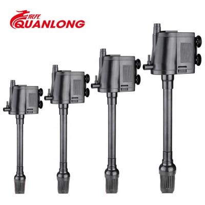 China Submersible Water Pump Quanlong Top Outlet Submersible Fish Tank for sale