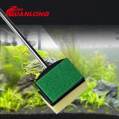 China Viable Double Side Aquarium Glass Cleaner Accessories Cleaning Tools Porcelain for sale