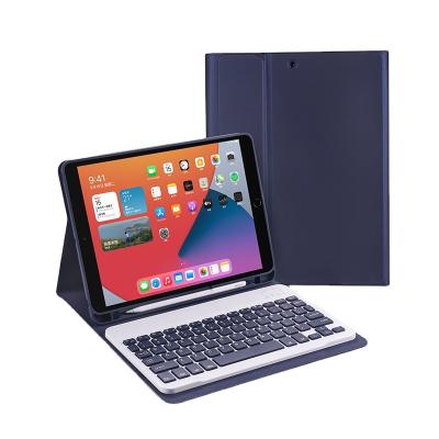 China Fanshion 50% Keyboard Case With Magnetic Pencil Holder Stand Shockproof Protective Case For iPad Air 2 Pro 9.7 Case for sale