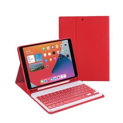 China Fanshion Keyboard Case with Magnetic Shockproof Pencil Stand PU Leather Holder for iPad Pro 9.7 Air 2 Tablet Case Cover for sale