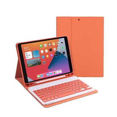 China Fanshion HOT SALE Keyboard Case Release With Pencil Holder PU Leather Case For iPad Air 3 Pro 10.5 Keyboard Case for sale