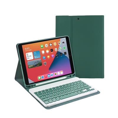 China Fanshion Keyboard Case 50% Release With Pencil Holder PU Leather Case For iPad Air 4 10.9 2020 Air4 11 Inch Case Cover 2018 for sale