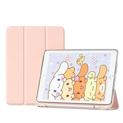 China Transparent iPad Mini 5 tablet case with pencil holder smart auto sleep and wake shockproof tpu case for ipad mini 5 for sale