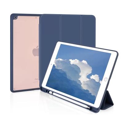 China Magnetic Auto-sleep Stand 2022 High Quality Acrylic Case For Universal 5 iPad Mini Tablet Case Auto Sleep And Wake With Pencil Holder for sale