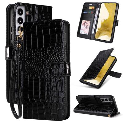 China Shockproof suitable for Huawei mobile phone leather case with new luxury crocodile pattern wallet shell card sleeve mobile phone pho for sale