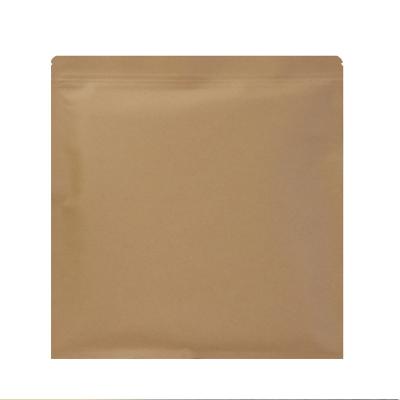 China High-quality customized kraft paper zipper bag for caky tea for sale