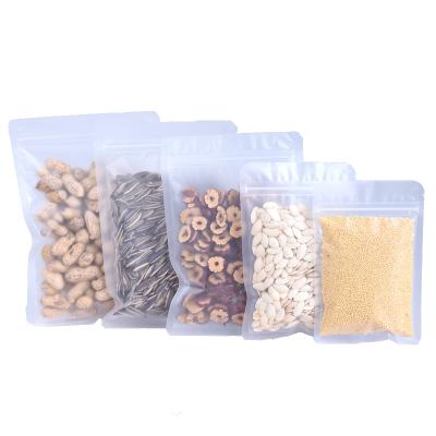 China Smell-proof Food Packaging Stand Up Zipper Pouch pp plastic zipper bag for sale