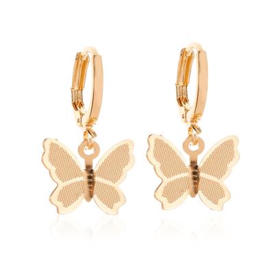 China 2020 Cute Fashion Drop Earrings Butterfly Earrings For Women for sale